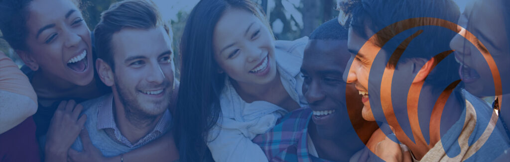 A man and woman smiling for the camera.