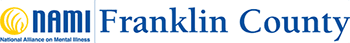 A blue and white logo of franklin