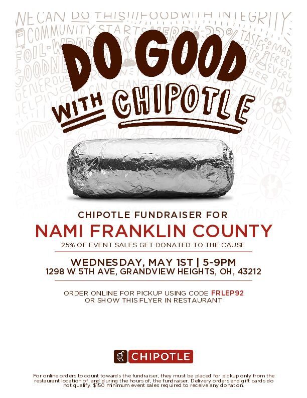 A poster advertising an event for the food bank.